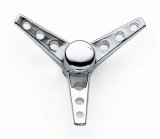 Mr. Gasket Air Cleaner Wing Nuts 9868 Filter Assembly Nut, Steel, Chrome/Black, 1/4-20 in. Thread, Each thumbnail 2