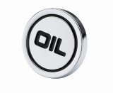 Mr. Gasket Chrome Oil Filler Caps 9815 Plug, Chrome, Push-In, OIL Logo, Fits 1 1/4 in. Hole, Each thumbnail 2