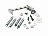 Mr. Gasket Throttle Return Spring Kits 9678 Spring, Chrome, Dual Spring, Bracket, Universal, Kit thumbnail 2