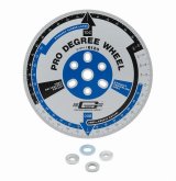 Mr. Gasket Pro Degree Wheels 6120MRG Wheel, Aluminum, White, 11 in. Diameter, Each thumbnail 2