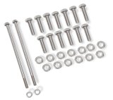 Mr. Gasket Oil Pan Bolt Kits 60851G Bolt, Hex Head, Stainless Steel, Polished, GM, 4.8, 5.3, 5.7, 6.0, 6.2, 7.0L, Kit thumbnail 1