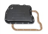 Mr. Gasket Automatic Transmission Oil Pans 9745BMRG Pan, Stock, Steel, EDP Coated Black, Mopar Torqueflite 727, Each thumbnail 3