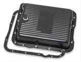 Mr. Gasket Automatic Transmission Oil Pans 9767BMRG Pan, Stock, Steel, EDP Coated Black, GM 700R4, 4L60, 4L60E, Each thumbnail 1
