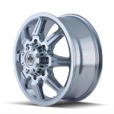 Mayhem Monstir 8101 Series Chrome Dually Wheels 20x8.25 Wheel, MONSTIR INNER CHROME 20X8.25 8-200 127mm 142mm thumbnail 3