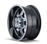 Mayhem Monstir 8101 Series Chrome Dually Wheels 19.5x6.75 Wheel, MONSTIR FRONT CHROME 19.5X6.75 8-170 102mm 124.9mm thumbnail 2