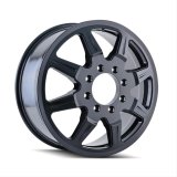 Mayhem Monstir 8101 Series Gloss Black Dually Wheels 19.5x6.75 Wheel, MONSTIR INNER BLACK 19.5X6.75 8-170 102mm 124.9mm thumbnail 1