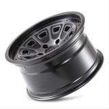 Mayhem Flat Iron 8301 Series Matte Black Wheels with Dark Tint Face 20x9 Wheels, (8301) W/ 20X9 6-135 0Mm 87.1Mm thumbnail 3