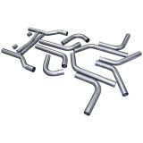 Flowmaster U-Fit Dual Pipe Kits 15935 Exhaust System, Header-Back Universal, Steel, Aluminized, 2.250 in. Diameter, H-Pipe, Kit thumbnail 3