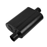 Flowmaster Super 44 Series Steel 2.5 Inch Muffler 942546 Muffler, Series, 2 1/2 in. Inlet/2 1/2 in. Outlet, Steel, Black, Each thumbnail 1