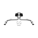 Flowmaster American Thunder Exhaust Systems 17248 Exhaust, Thunder, Cat-Back, Steel, Aluminized, Polished Stainless Tips, Ford, Kit thumbnail 2
