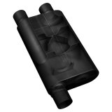 Flowmaster 80 Series Crossflow 409 Stainless Steel 2.5 Inch Muffler 842583 Muffler, Series, Crossflow, Steel, Single in. Offset Inlet, Dual in. Offset Outlets, Each thumbnail 2