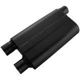 Flowmaster 80 Series Crossflow 409 Stainless Steel 2.5 Inch Muffler 842583 Muffler, Series, Crossflow, Steel, Single in. Offset Inlet, Dual in. Offset Outlets, Each thumbnail 6