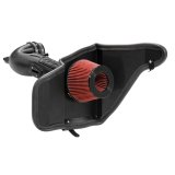 Flowmaster Delta Force Cold Air Intake Kits 615187 Intake, Air, Red Filter, Black Polyethylene Tube, Ford, Kit thumbnail 2