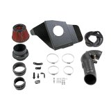 Flowmaster Delta Force Cold Air Intake Kits 615187 Intake, Air, Red Filter, Black Polyethylene Tube, Ford, Kit thumbnail 3
