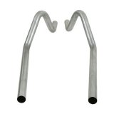Flowmaster Tailpipe Kits for 1967-1974 COUGAR, 1964-1973 MUSTANG - 15807 Exhaust, Tailpipes, Steel, Aluminized, 2.5 in. Diameter, Ford, Mercury, Pair thumbnail 3