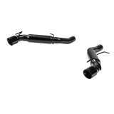 Flowmaster Outlaw Series Exhaust Systems 817745 System, Series, Axle Back, 3.0 in., Stainless Steel, Split Rear, Black Polished Tip, Chevy, Kit thumbnail 6