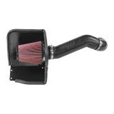 Flowmaster Delta Force Cold Air Intake Kits 615138 Intake, Black Plastic Tube, Red Filter, Chevy, GMC, V8, Kit thumbnail 4
