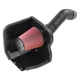 Flowmaster Delta Force Cold Air Intake Kits 615138 Intake, Black Plastic Tube, Red Filter, Chevy, GMC, V8, Kit thumbnail 6