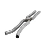 Flowmaster Scavenger X-Pipes 81109 X-Pipe, Scavenger, Exhaust, Stainless Steel, Natural, 2.5 in. Diameter, Ford, 5.0L, Each thumbnail 1