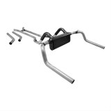 Flowmaster Stainless Steel American Thunder Exhaust Systems 817104 System, Thunder, Header-back, Dual, Steel, Split Rear Exit, Chevy, Pontiac, Kit thumbnail 3