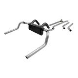 Flowmaster Stainless Steel American Thunder Exhaust Systems 817104 System, Thunder, Header-back, Dual, Steel, Split Rear Exit, Chevy, Pontiac, Kit thumbnail 6