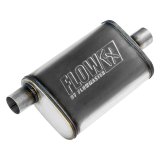 Flowmaster FlowFX 409 Stainless Steel 2.25 Inch Muffler 71225 Muffler, Series, in. Offset Inlet/2.25 in. Center Outlet, Steel, Natural, Each thumbnail 5