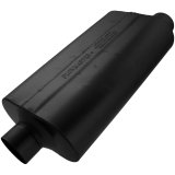 Flowmaster 50 Series Heavy-Duty Steel 3 Inch Muffler 9530560 Muffler, Delta Flow Series, in. Inlet/3 in. Outlet, Steel, Black, Each thumbnail 6