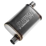 Flowmaster FlowFX 409 Stainless Steel 2.25 Inch Muffler 71235 Muffler, Series, in. Inlet/2.25 in. Outlet, Steel, Natural, Each thumbnail 7