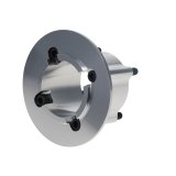 Peterson Fluid Systems Superchargers, Centrifugal Style Components 14-2202 R4 V-band pump mount for Procharger accessory drives thumbnail 1