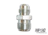 PSC AN to Inverted Flare Fittings SF07 Fitting, Adapter, Flare, Straight, Steel, Zinc, -6 AN, M17 x 1.5 Flare, Each thumbnail 2