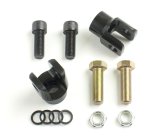 PSC Steering Cylinder Clevis Ends SC16 Ends, Bolt-on, 0.750 in. Bore Diameter, Steel, Black Powdercoated, Pair thumbnail 1