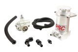 PSC Pro Touring Power Steering Pumps PK1100XH-P Pump, Touring, GM Type 2, One -10 AN Female Inlet, One -6 AN Female Outlet, Remote Reservoir Upgrade, Box Type, Kit thumbnail 1