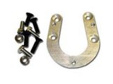 PSC Power Steering Brackets MB03K Bracket, Upper, Driver Side, Aluminum, Natural, Ford, Kit thumbnail 2