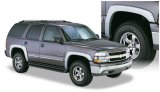 Bushwacker OE-Style Fender Flares 40910-02 Flares, OE Style, Front and Rear, Black, Dura-Flex Thermoplastic, Chevy, Set of 4 thumbnail 2