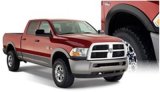 Bushwacker Color-Matching OE-Style Fender Flares for 2017-2018 2500, 3500 - 50917-55 Flares, OE-Style, Front and Rear, Dura-Flex Thermoplastic, Bright Silver Metallic, 0.500 in. Flare Width, Dually, Ram, Set of 4 thumbnail 3