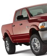 Bushwacker Color-Matching Pocket Style Fender Flares for 2016-2019 2500, 3500 - 50919-35 Flares, Style, Front/Rear, Dura-Flex Thermoplastic, Black Clear Coat, Ram, Set of 4 thumbnail 2