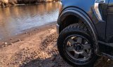 Bushwacker OE-Style Fender Flares 20948-02 Flares, OE Style, Front and Rear, Black, Dura-Flex Thermoplastic, Ford, F-150, Set of 4 thumbnail 1