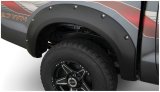 Bushwacker Pocket-Style Fender Flares 31929-02 Flares, Pocket Style, Front/Rear, Black, Dura-Flex Thermoplastic, Toyota, Set of 4 thumbnail 1