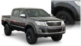 Bushwacker Pocket-Style Fender Flares 31929-02 Flares, Pocket Style, Front/Rear, Black, Dura-Flex Thermoplastic, Toyota, Set of 4 thumbnail 2
