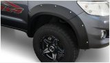 Bushwacker Pocket-Style Fender Flares 31929-02 Flares, Pocket Style, Front/Rear, Black, Dura-Flex Thermoplastic, Toyota, Set of 4 thumbnail 3