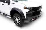 Bushwacker DRT-Style Fender Flares for 2020-2022 SILVERADO 2500 HD, 3500 HD - 40169-02 Flares, DRT Style, Front, Matte Black, Dura-Flex Thermoplastic, Chevy, Pair thumbnail 1
