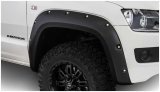 Bushwacker Pocket-Style Fender Flares 171001-02 Flares, Pocket Style, Front, Black, Dura-Flex Thermoplastic, Volkswagen, Pair thumbnail 3