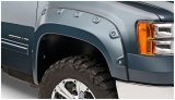 Bushwacker BOSS Pocket-Style Fender Flares 40109-02 Flares, Pocket Style, Front, Dura-Flex Thermoplastic, Black, GMC, Pair thumbnail 1