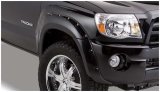 Bushwacker Pocket-Style Fender Flares 31925-02 Flares, Pocket Style, Front, Rear, Black, Thermoplastic, Toyota, Set of 4 thumbnail 1