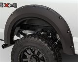 Bushwacker Max Coverage Pocket Style Fender Flares 20111-02 Flares, Style, Front, Black, Dura-Flex Thermoplastic, Ford, F-150, Pair thumbnail 1