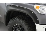 Bushwacker Pocket-Style Fender Flares 40144-02 Flares, Pocket Style, Rear, Dura-Flex Thermoplastic, Black, GMC, Pair thumbnail 1