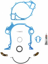 Fel-Pro Timing Cover Gaskets TCS 45279 Gasket, Cover, Cork/Rubber, Ford, Lincoln, Mercury, 429/460, V8, Kit thumbnail 2
