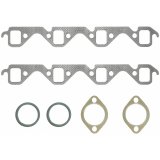 Fel-Pro Exhaust Manifold Gaskets MS 90000 Gaskets, Header, Steel Core Laminate, Stock Port, Ford, Small Block, Pair thumbnail 1