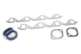 Fel-Pro Exhaust Manifold Gaskets MS 90000 Gaskets, Header, Steel Core Laminate, Stock Port, Ford, Small Block, Pair thumbnail 2
