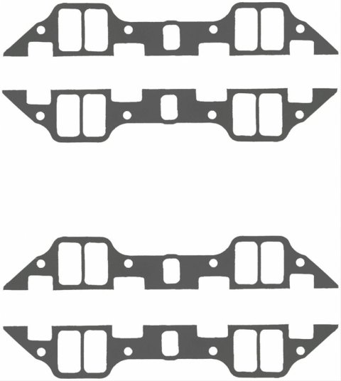Fel-Pro Performance Intake Manifold Gasket Sets 1216 Gaskets, Manifold, Intake, Composite, 2.270 in. x 1.23 in. Port, .030 in. Thick, Mopar, Big Block B/RB, Set thumbnail 2